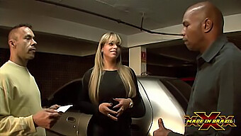 Angel Lima Direciona A Bunda Da Empresária Sem Dinheiro Para Os Seguranças Por Violação De Estacionamento Em Cena Completa