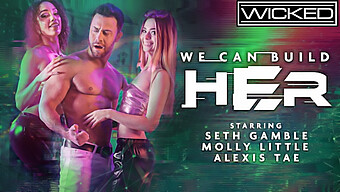 Alexis Tae Y Molly Little Se Entregan A Un Trío Con Seth Gamble