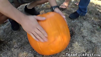 Halloween Pornstars Get Picked Up And Fucked By Big Dicks