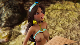 Raya'S Transformation - Disney Futas 3d-Porräventyr