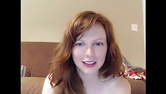 Teen (18+) Redhead'S Webcam Session