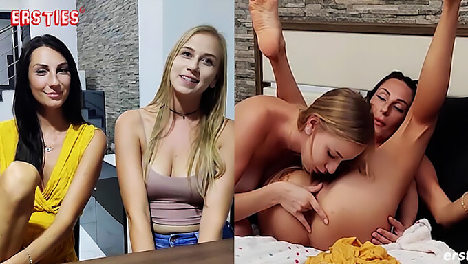 Alison G Dan Sirena Menikmati Jari Yang Sensual Dan Keseronokan Oral.