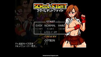 School Dot Fight - Hentai Gameplay With Caricature Characters