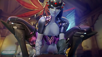 استعد للركوب مع Dva و Mercy و Widowmaker في هذا التجميع الهنتاي غير المحجوب