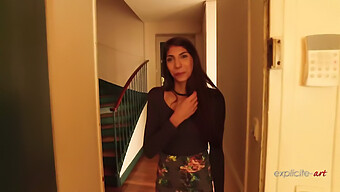 Watch A French Beauty Get Her Face Fucked And Take It Up The Ass In Pov