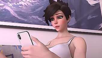 Masturbation And Orgasm In A Sexy Animated Video