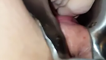 Blonde Bdsm Play With Finger And Peehole