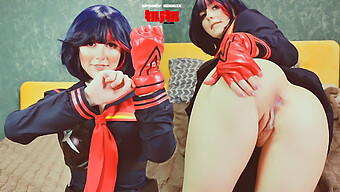 Ryuko Matoi ได้รับ Deepthroat และ Creampied หลังจากเซสชั่นทางทวารหนักที่รุนแรงกับครู