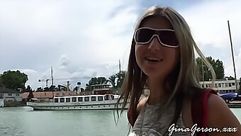 สาวน้อย Gina Gerson ไปเที่ยว Balaton สุดมันส์