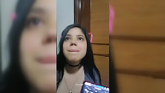 Permainan Cumshot Yang Terganggu Oleh Pacar Kolombia