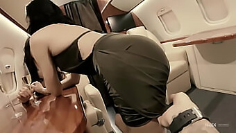 Erotic And Sexy Nudes In A Private Jet