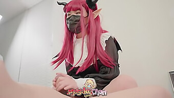 Uživajte V Veščinah Sesanja Sperme Succubus Liz Kyun V Tem Japonskem Cosplay Pornu