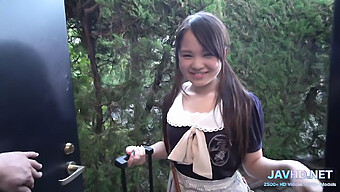 Teen (18+) Gets A Blowjob From Risa Oomomo