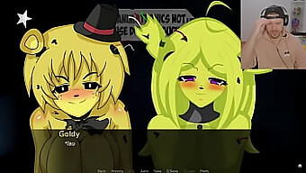 Five Nights At Freddy'S Cartoon Porn With Foxy And Golden Age Characters