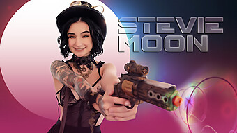 Jeu Chaud Avec La Petite Stevie Moon Et Un Amant Bien Membré