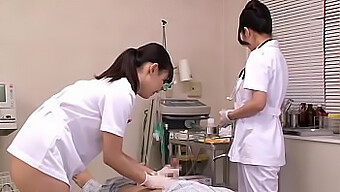 Japanese Nurses Satisfy Their Desires In A Hospital Setting