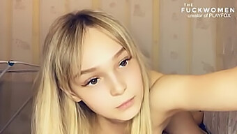 Cute And Horny Teen Gets A Creampie After A Hot Blowjob